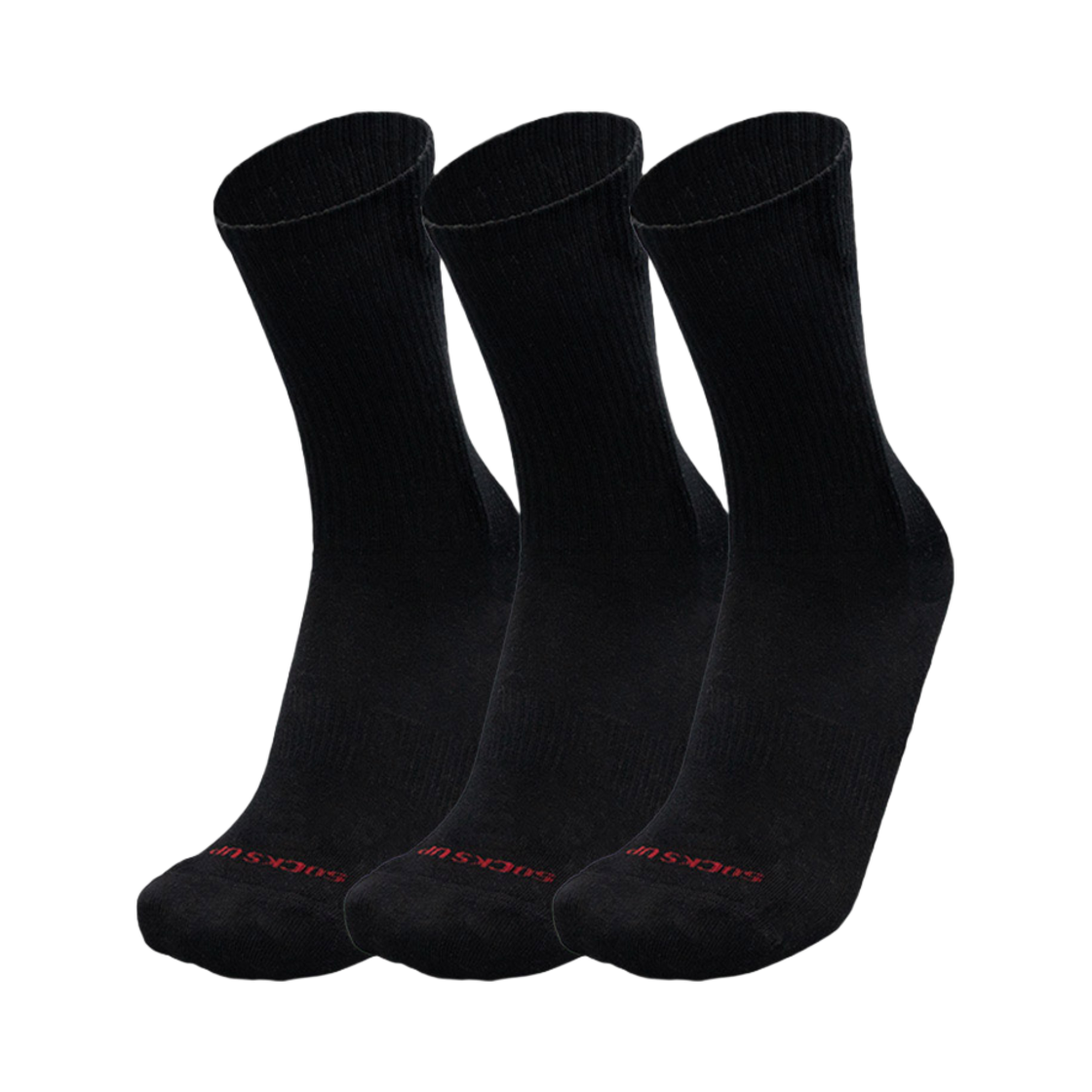 삭스업 에브리데이 쿠션 삭스 블랙 (3 pack)(Socks Up Everyday Cushion Socks Black (3 pack))