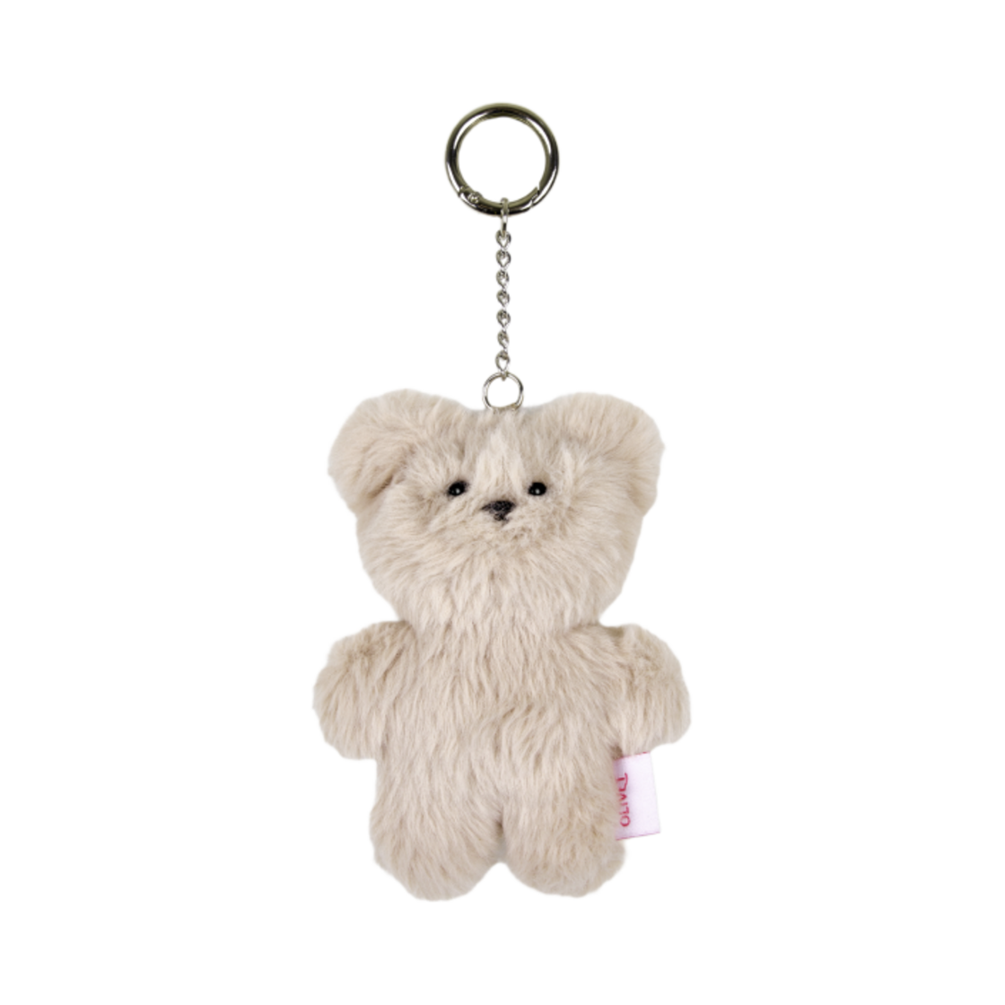 - Olivet Baby Bear Keychain Latte
