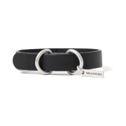 Millo Archive Lopper Leather Bracelet Black