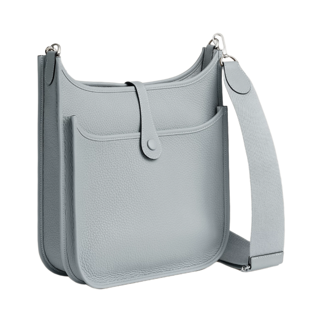 에르메스 에블린 III 29 백 클레망스 & 팔라듐 하드웨어 블루 글라시에(Hermes Evelyne III 29 Bag Clemence & Palladium Bleu Glacier) - 3