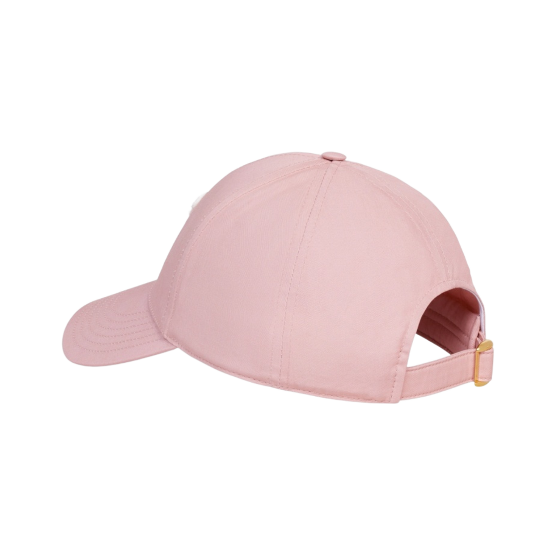 (W) 셀린느 코튼 이니셜 베이스볼 캡 빈티지 핑크((W) Celine Initial Baseball Cap in Cotton Vintage Pink) - 4