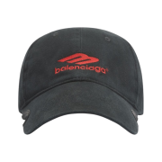 Balenciaga 3B Sports Icon Cap Black Red