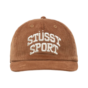 Stussy Mid-Depth Sport Arch Strapback Hazelnut