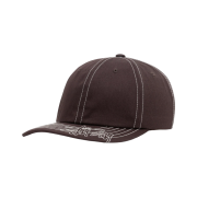 Stussy Low Pro Basic Stitch Strapback Cap Brown