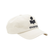 (W) Isabel Marant Tyrony Cap Ecru Black