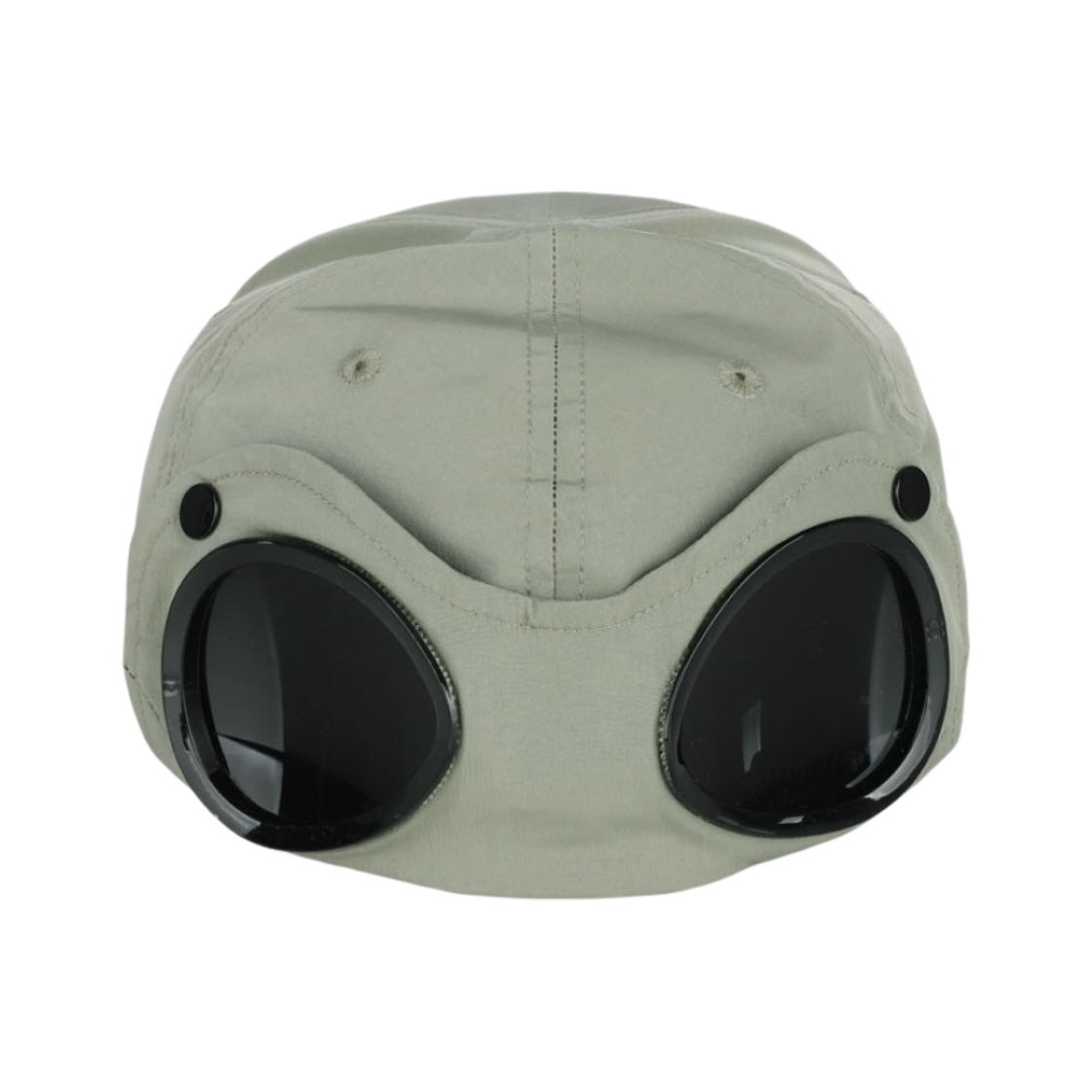 C.P. 컴퍼니 크롬-R 고글 캡 실버 세이지 브라운 - 23FW(C.P. Company Chrome-R Goggle Cap Silver Sage Brown - 23FW) - 3