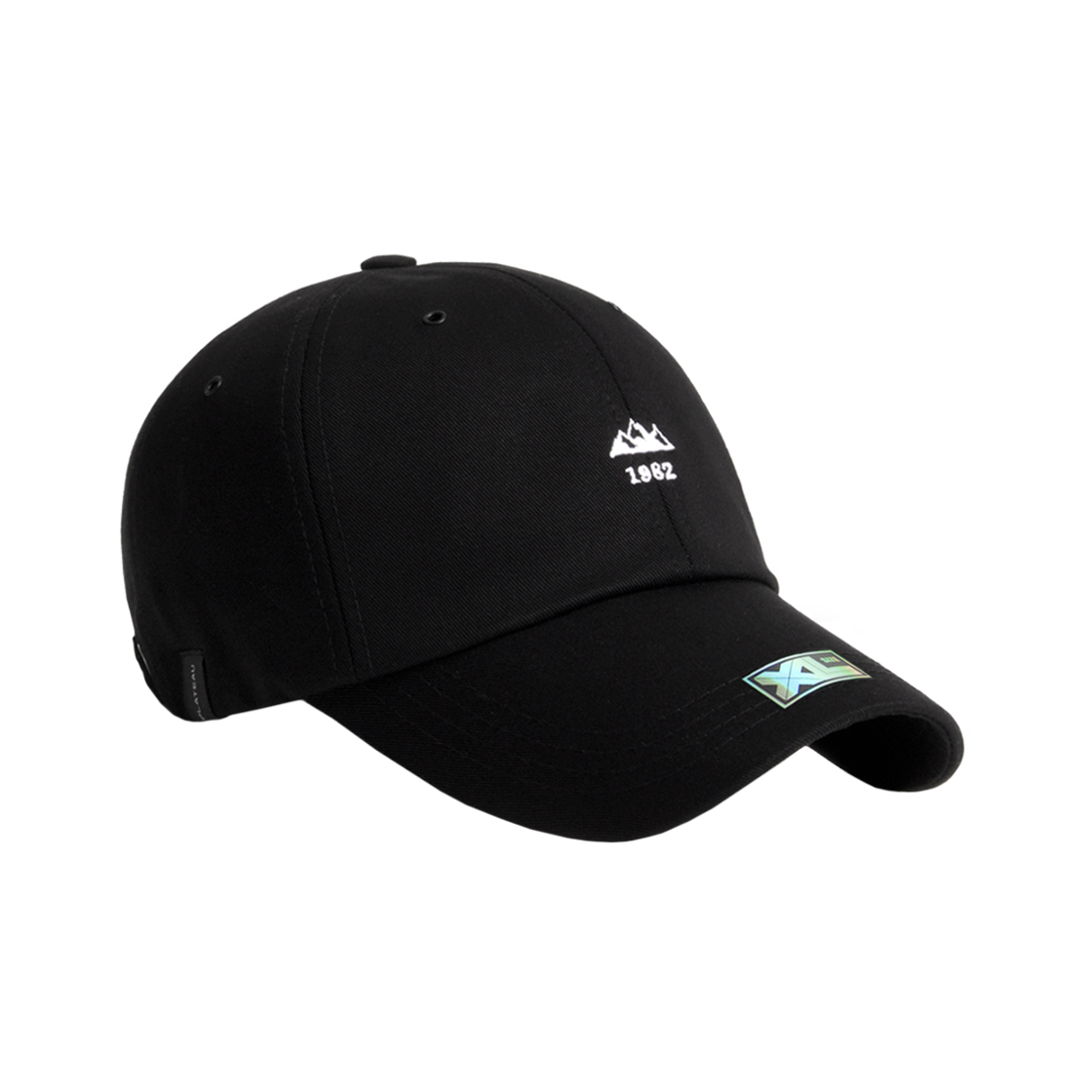 플래토 빅사이즈 볼캡 스몰 엠 1982 볼캡 블랙(PLATEAU Big Size Ballcap XL Small M 1982 Cap Black)