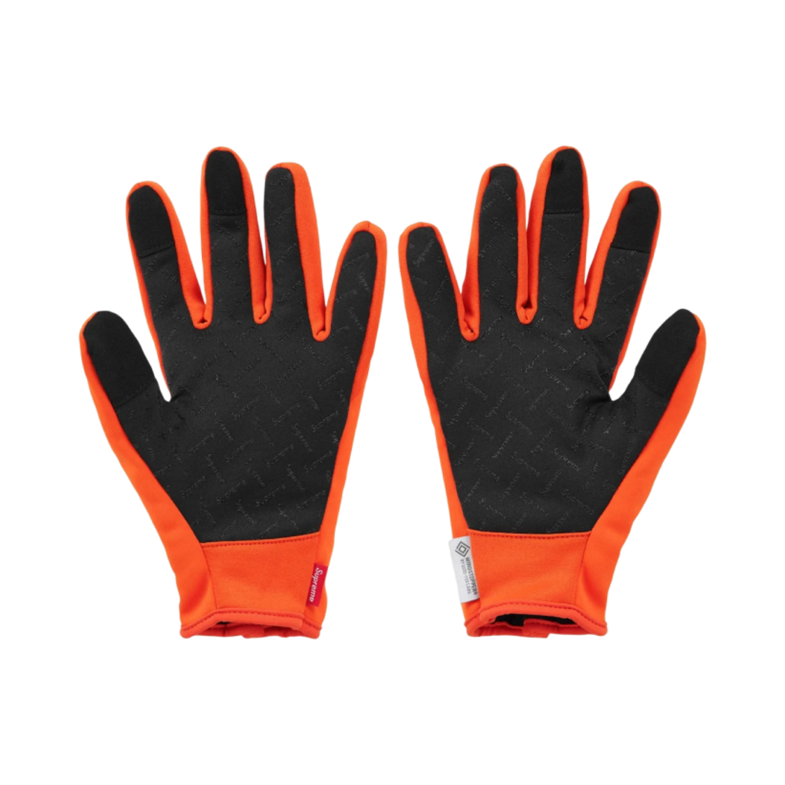 슈프림 윈드스토퍼 집 글러브 오렌지 - 24FW(Supreme Windstopper Zip Gloves Orange - 24FW) - 3