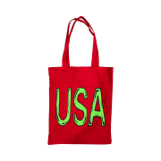 ISTKUNST Usa Eco Bag Red