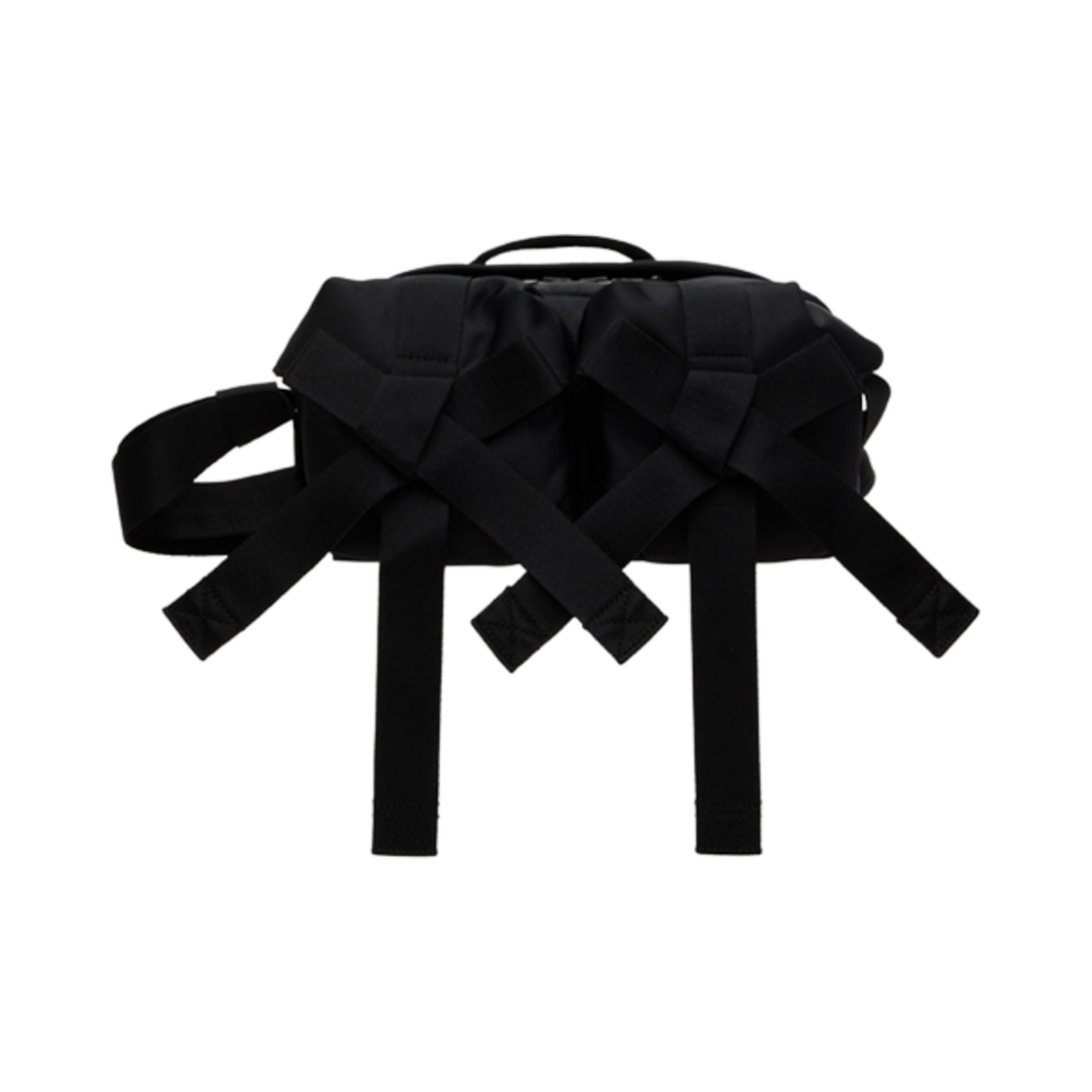 BAG149-0761 Simone Rocha Classic Bow Crossbody Bag Black