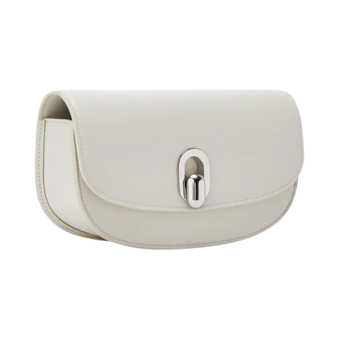 사베트 톤도 크레센트 카프스킨 레더 아이보리(Savette Tondo Crescent in Calfskin Leather Ivory) - 2