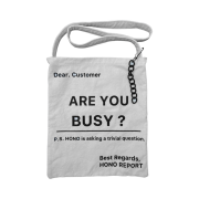 Hono Report Letter Bag White