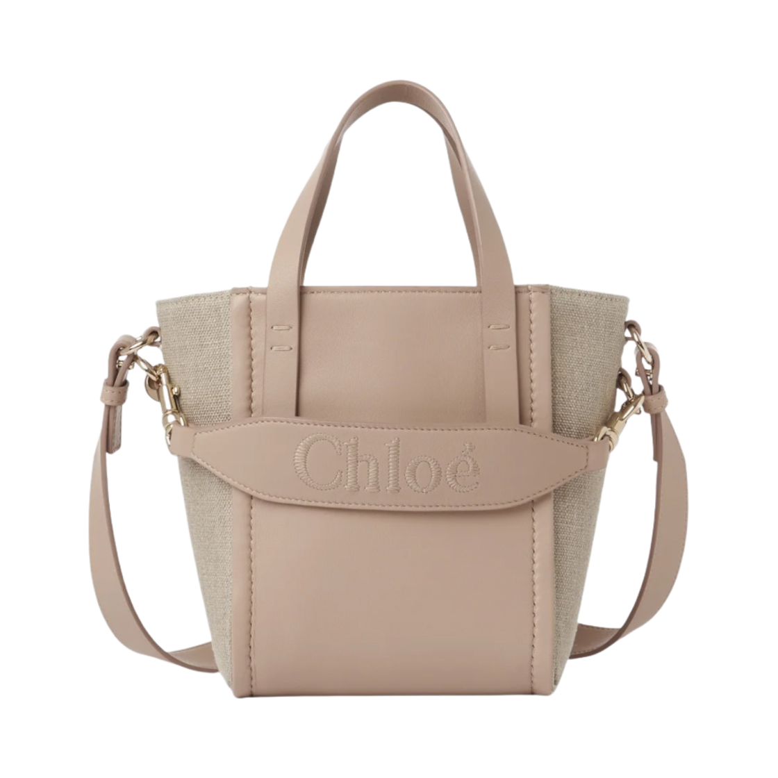 CHC23AS425L1626Z Chloe Sense Small Tote Bag Powder Beige