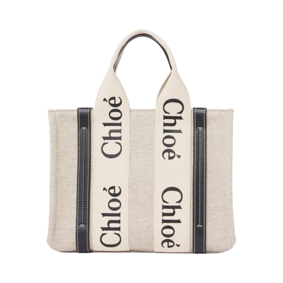 끌로에 우디 스몰 스트랩 토트백 네이비(Chloe Woody Small Strap Tote Bag Navy) - 2