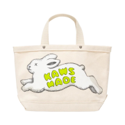Human Made x Kaws Tote Bag Small White