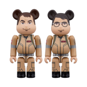 Bearbrick Ghostbusters Raymond Stantz Egon Spengler 100% (Set of 2)
