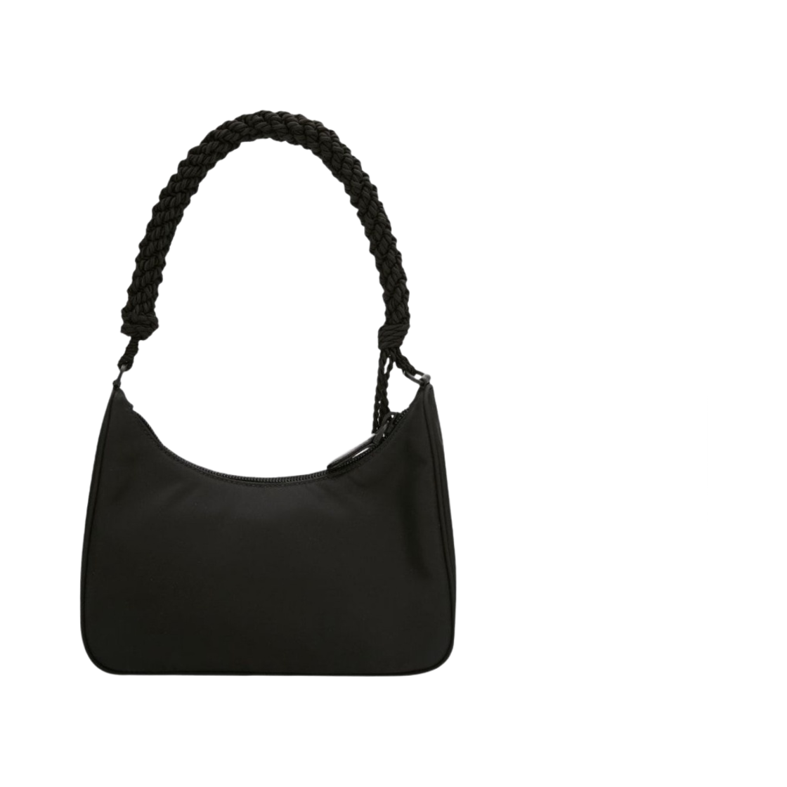 프라다 나일론 미니백 블랙(Prada Nylon Mini Bag Black) - 3
