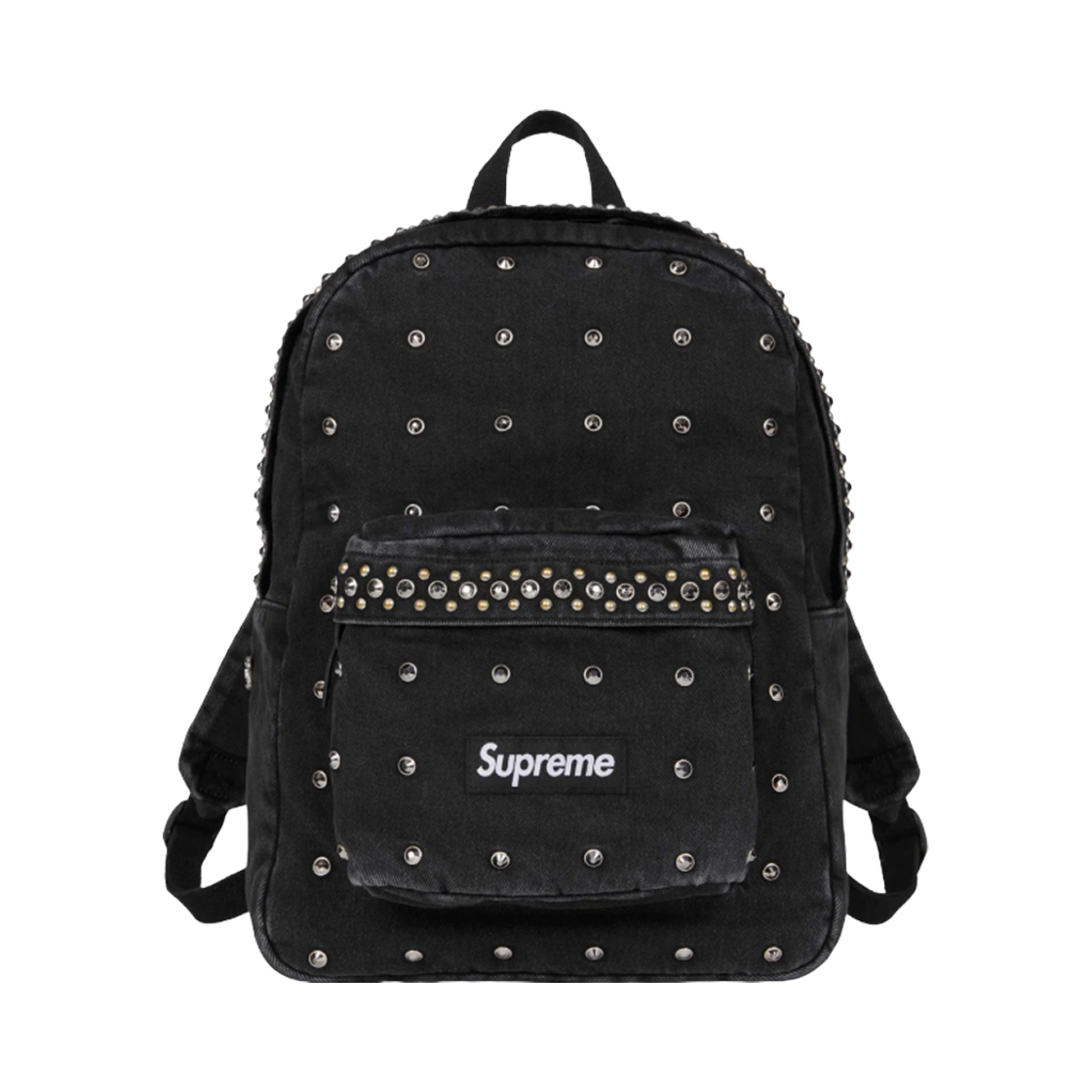 슈프림 x B.B. 사이먼 데님 백팩 블랙 - 25SS(Supreme x B.B. Simon Denim Backpack Black - 25SS)