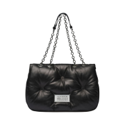 Maison Margiela Glam Slam Flap Medium Shoulder Bag Black