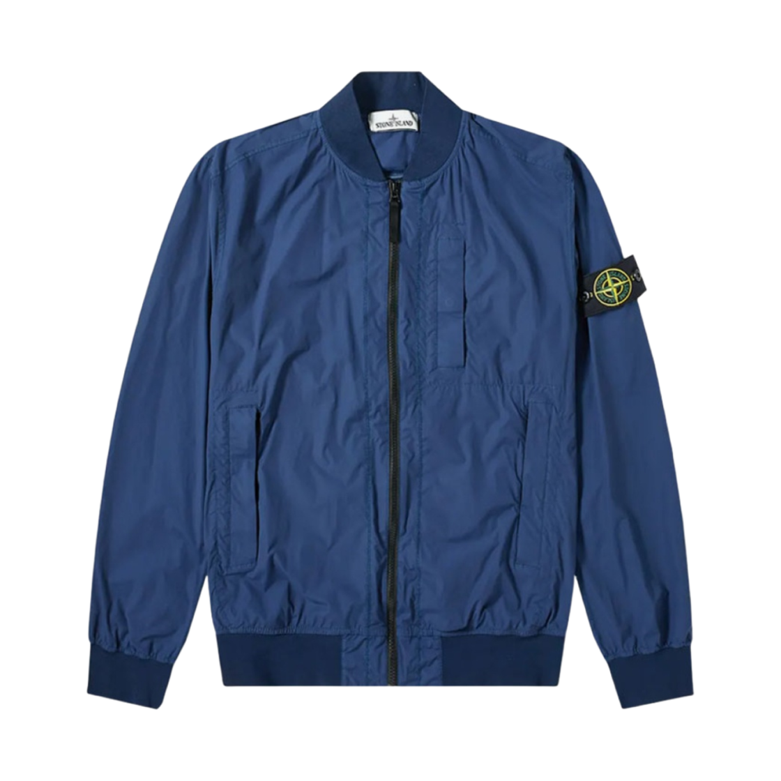 스톤 아일랜드 44431 스킨 터치 나일론 TC 패커블 봄버 자켓 마린 블루 - 20SS(Stone Island 44431 Skin Touch Nylon TC Packable Bomber Jacket Marine Blue - 20SS) - 1