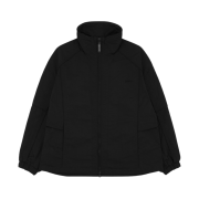 Juun.J Nylon Stan Collar String Jumper Black - 23FW