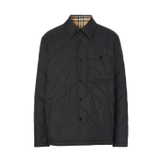 Burberry Reversible Vintage Check Thermoregulated Overshirt Black