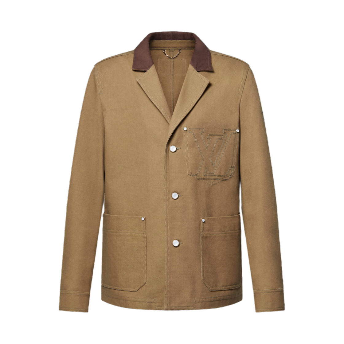 루이비통 테일러드 워크웨어 코튼 캔버스 자켓 캥거루(Louis Vuitton Tailored Workwear Cotton Canvas Jacket Kangaroo)
