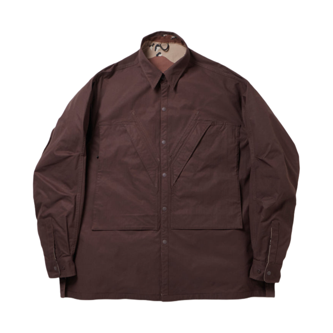 BJ-37024 Daiwa Pier39 Tech Reversible Paramarine Jacket Chocochip Camo Brown