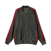 Needles R.C. Track Jacket Velour Charcoal