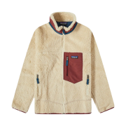 Patagonia Classic Retro-X Jacket Dark Natural Sequoia Red