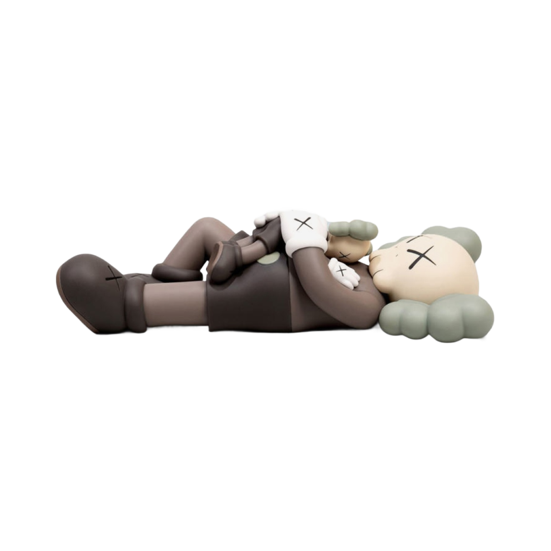 - Kaws Holiday Singapore Vinyl Figure Brown