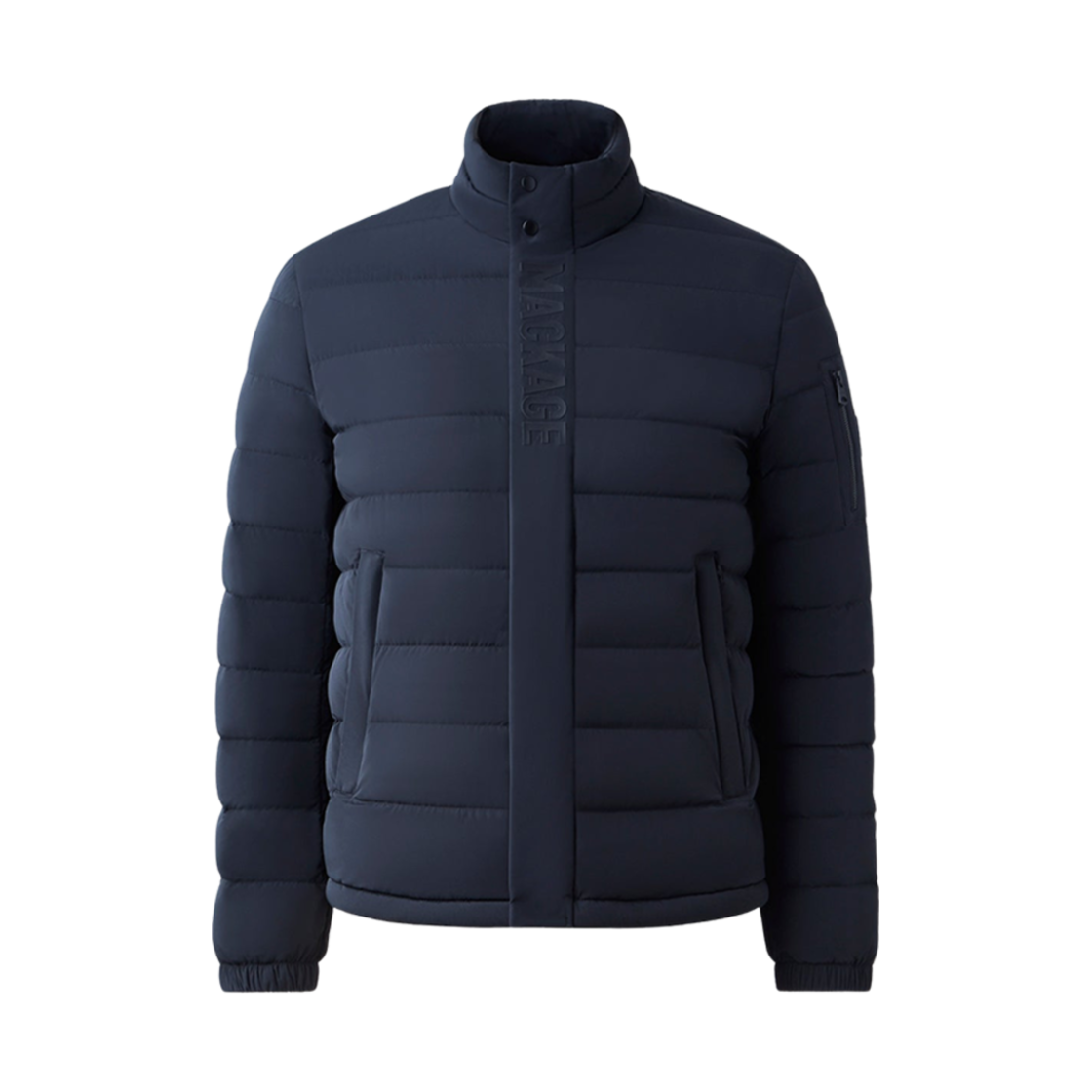 맥카지 피어스 스트래치 라이트 다운 자켓 스탠드 칼라 블랙(Mackage Piers Stretch Light Down Jacket With Stand Collar Black)
