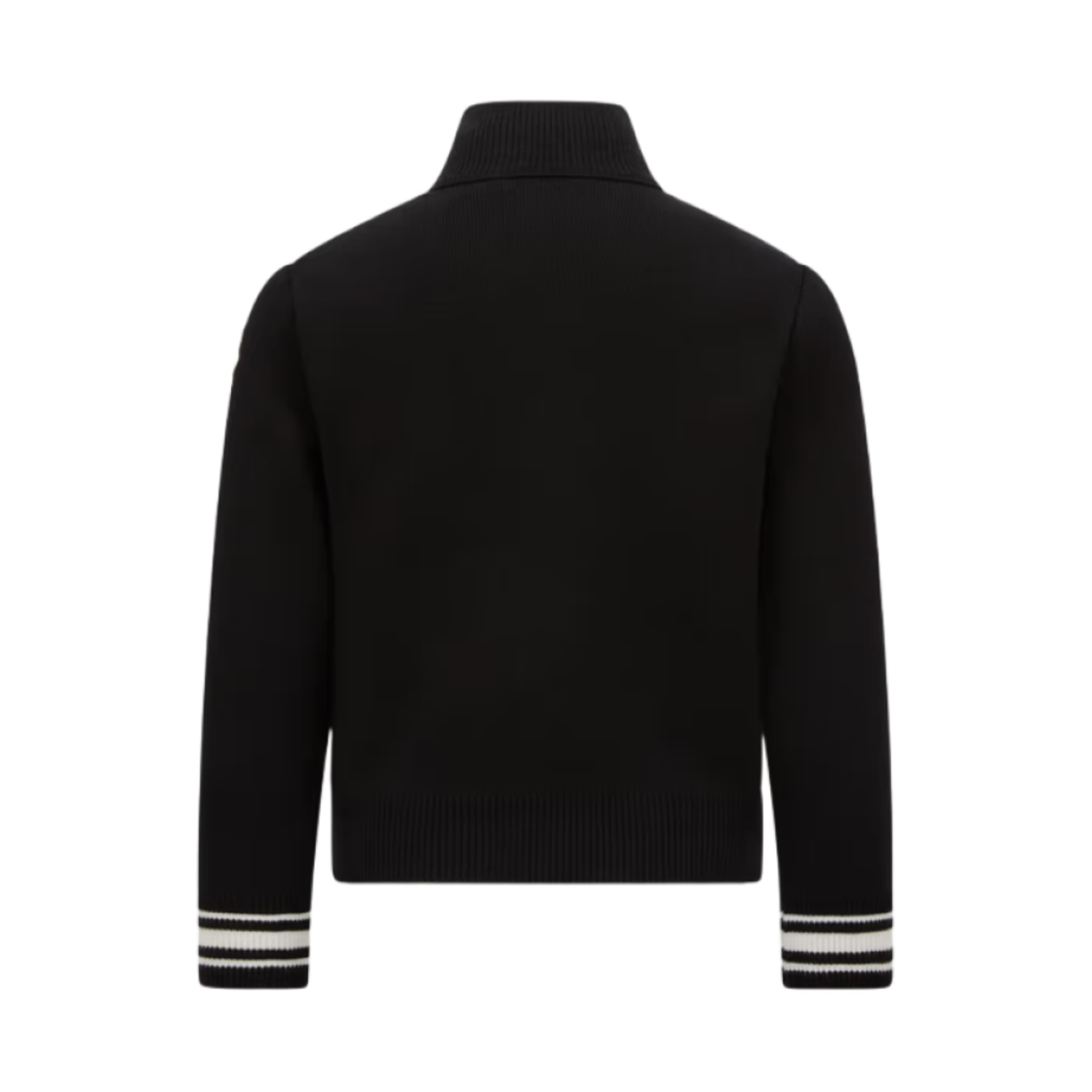 (키즈) 몽클레르 패딩 코튼 집업 가디건 블랙 - 25SS((Kids) Moncler Padded Cotton Zip-Up Cardigan Black - 25SS) - 2