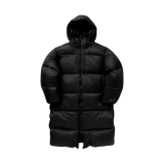 Roa Heavy Long Down Jacket Black
