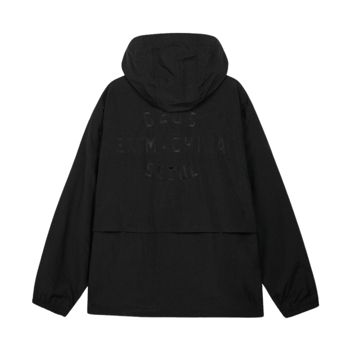 데우스 엑스 마키나 컬리지 어드레스 윈드브레이커 자켓 블랙(Deus Ex Machina College Address Windbreaker Jacket Black) - 2