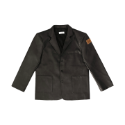 MUCENT Duns Daddyfit Blazer Leather Jacket Brown