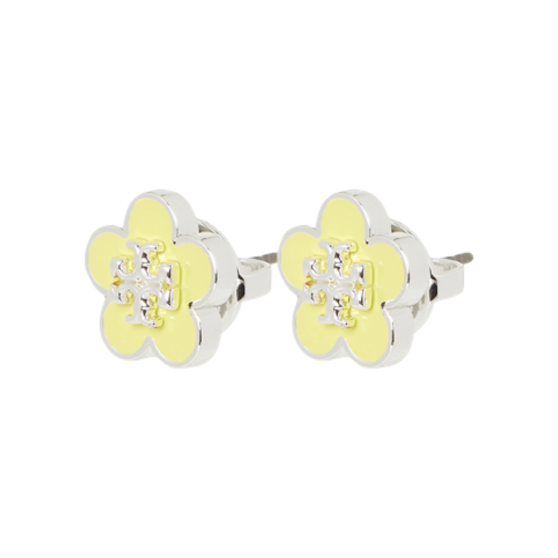 (W) 토리버치 키라 플라워 스터드 이어링 옐로우((W) Tory Burch Kira Flower Stud Earring Yellow) - 1