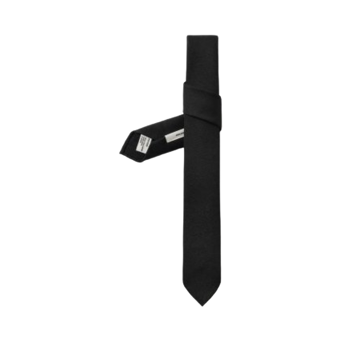 포터리 슬림 타이 다크 블랙(Pottery Slim Tie Dark Black)