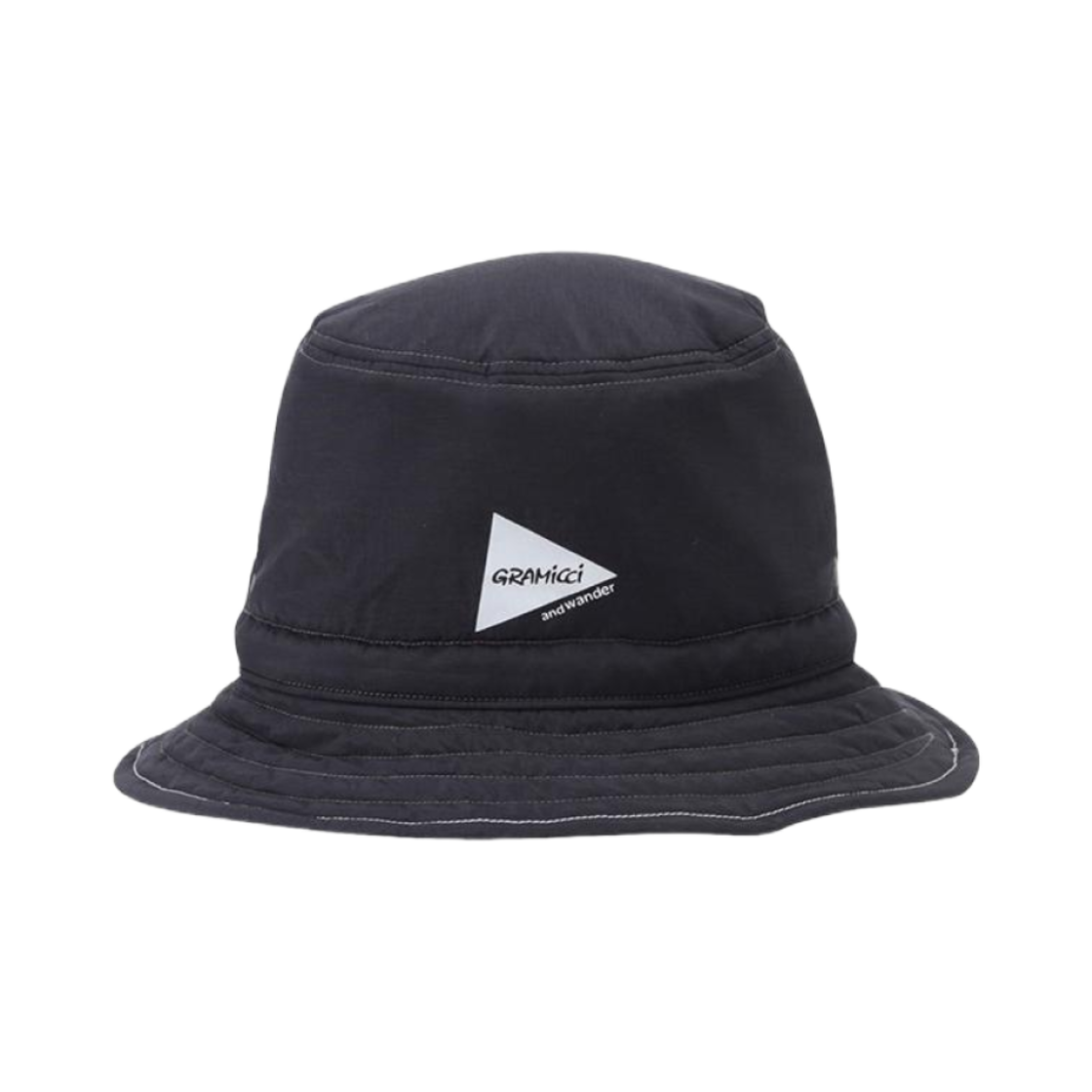 - And Wander x Gramicci Padded Hat Black