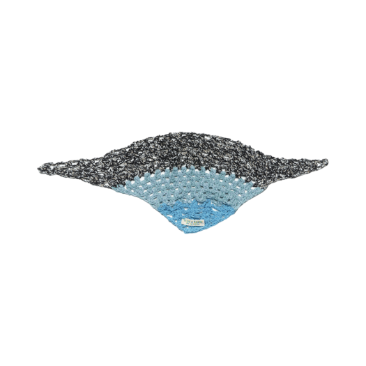 MSOTH25SS45SA Misu A Barbe Wave Bandana Sea