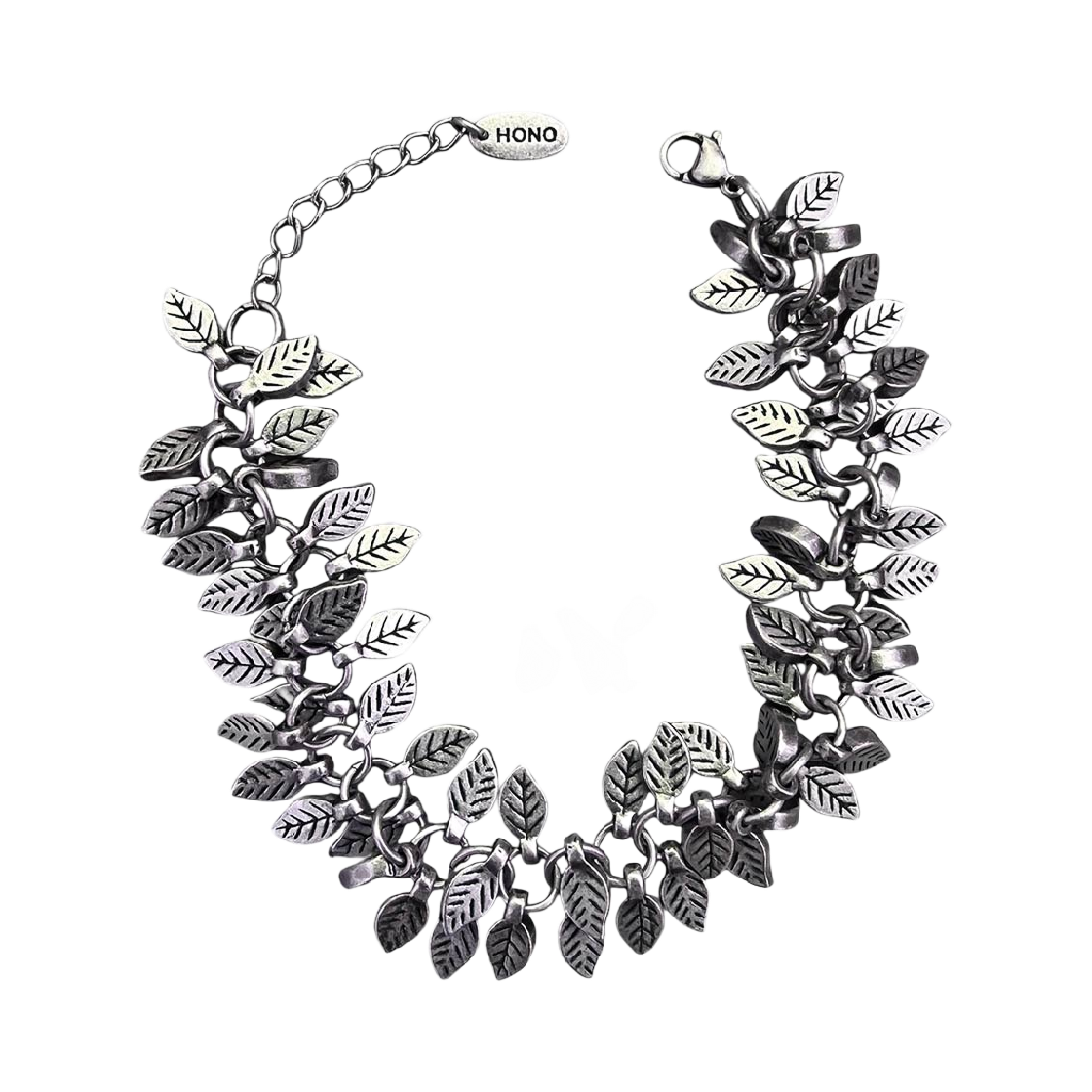 leafbr01 Hono Report Leaf Bracelet