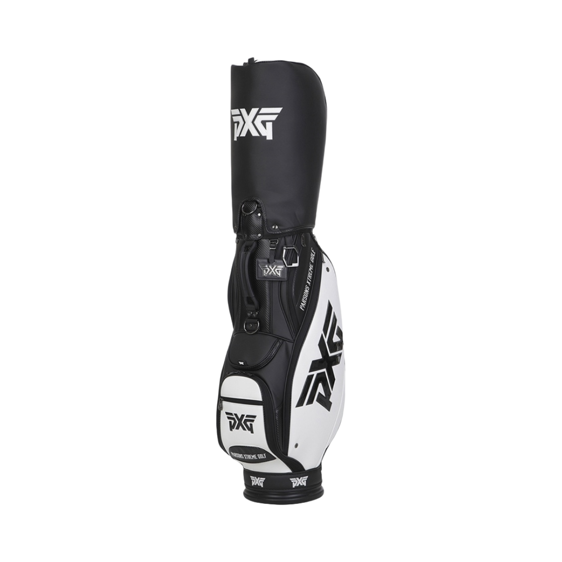 피엑스지 9인치 라이트 캐디백 블랙 화이트(PXG 9 Inch Lite Caddy Bag Black White)