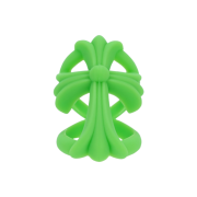 Chrome Hearts Silichrome Infinity CH Cross Ring Green - 2022/2023