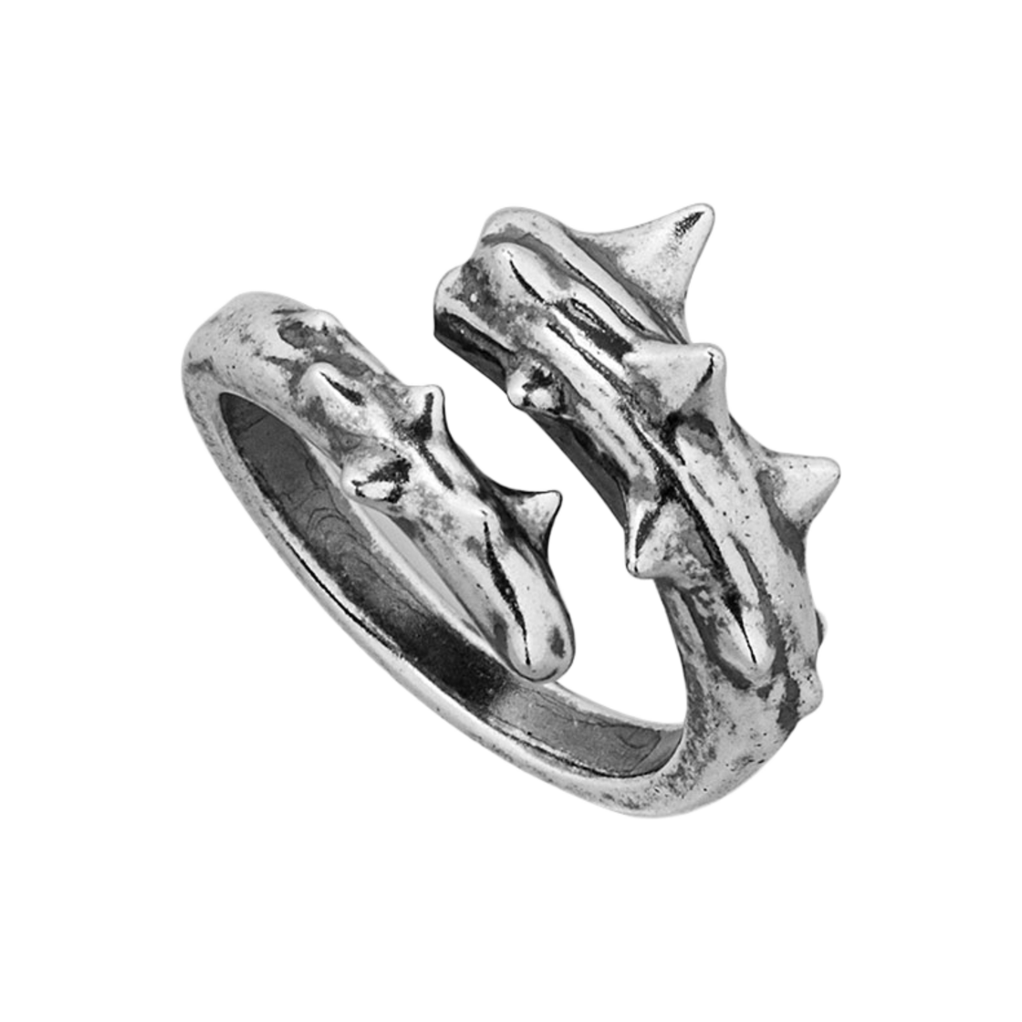 NO631AS Sentiments No.631 Ring Antique 925 Silver