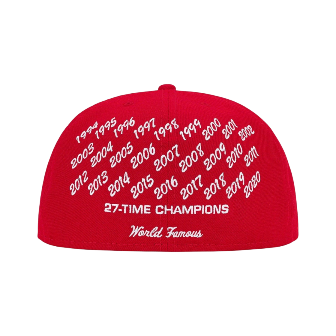 슈프림 챔피언스 박스로고 뉴에라 레드 - 21SS(Supreme Champions Box Logo New Era Red - 21SS) - 2