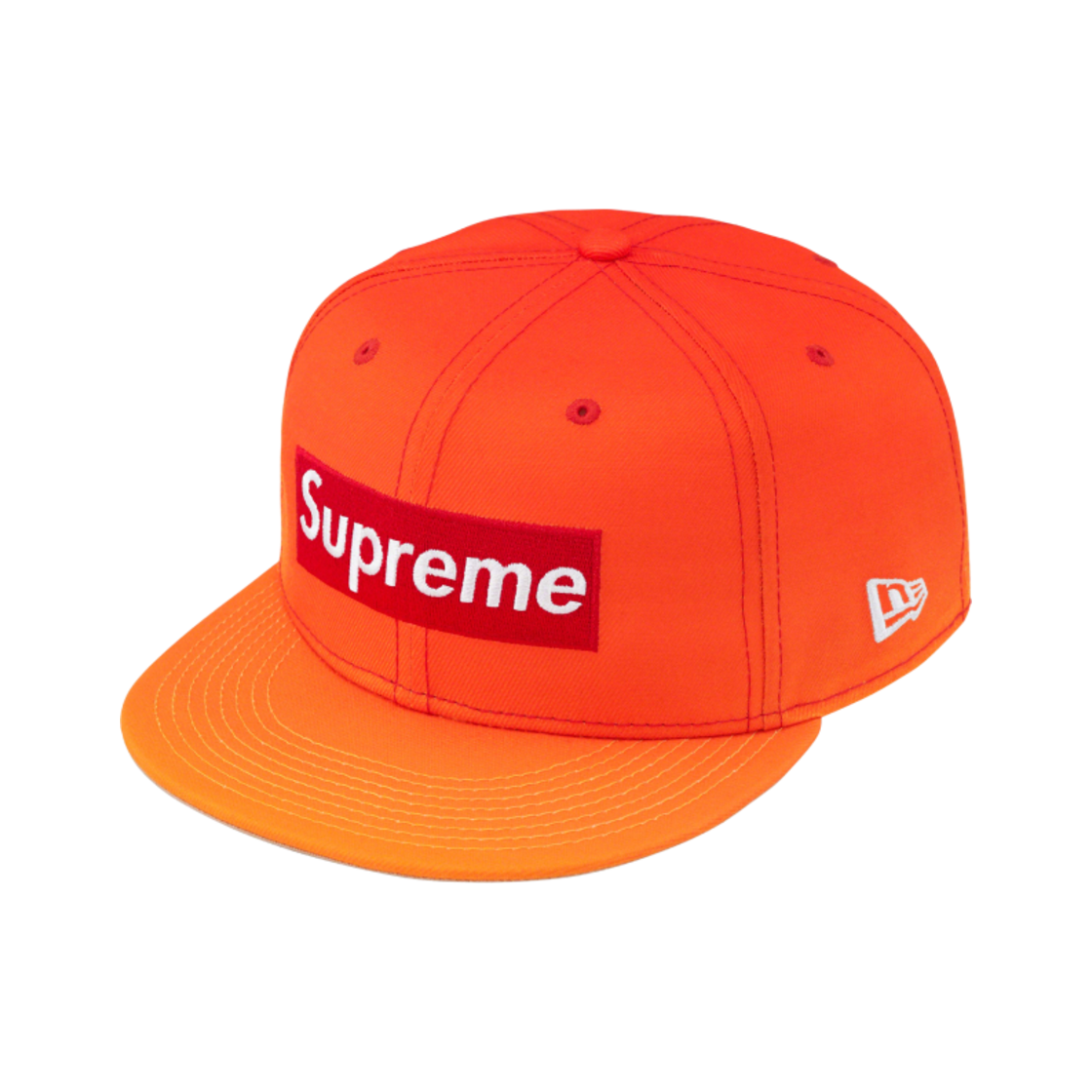 슈프림 그라디언트 박스로고 뉴에라 오렌지 - 23SS(Supreme Gradient Box Logo New Era Orange - 23SS) - 1