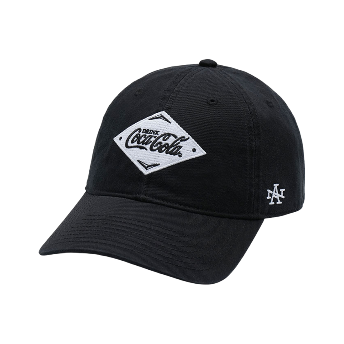 아메리칸 니들 코카콜라 스퀘어 마크 볼파크 캡 블랙(American Needle Coca-Cola Square Mark Ballpark Cap Black)