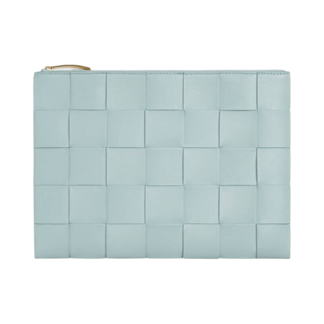 보테가 베네타 미디움 카세트백 플랫 파우치 틸 워시드(Bottega Veneta Medium Cassette Flat Pouch Teal Washed) - 1