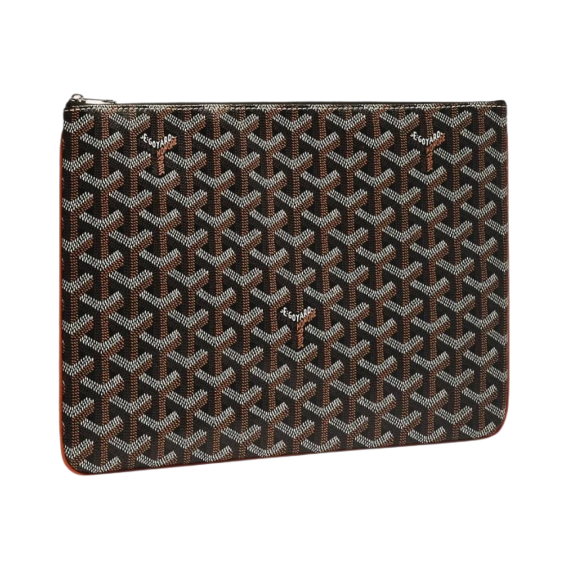 고야드 세나 포쉐트 MM 블랙 탄(Goyard Senat Pochette MM Black Tan)