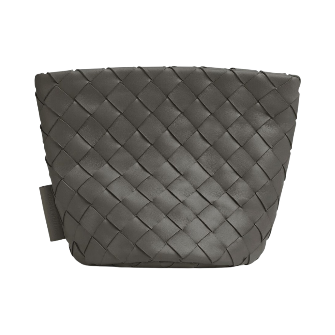 보테가 베네타 스몰 인트레치아토 버킷 파우치 라이트 그래파이트(Bottega Veneta Small Intrecciato Bucket Pouch Light Graphite) - 1
